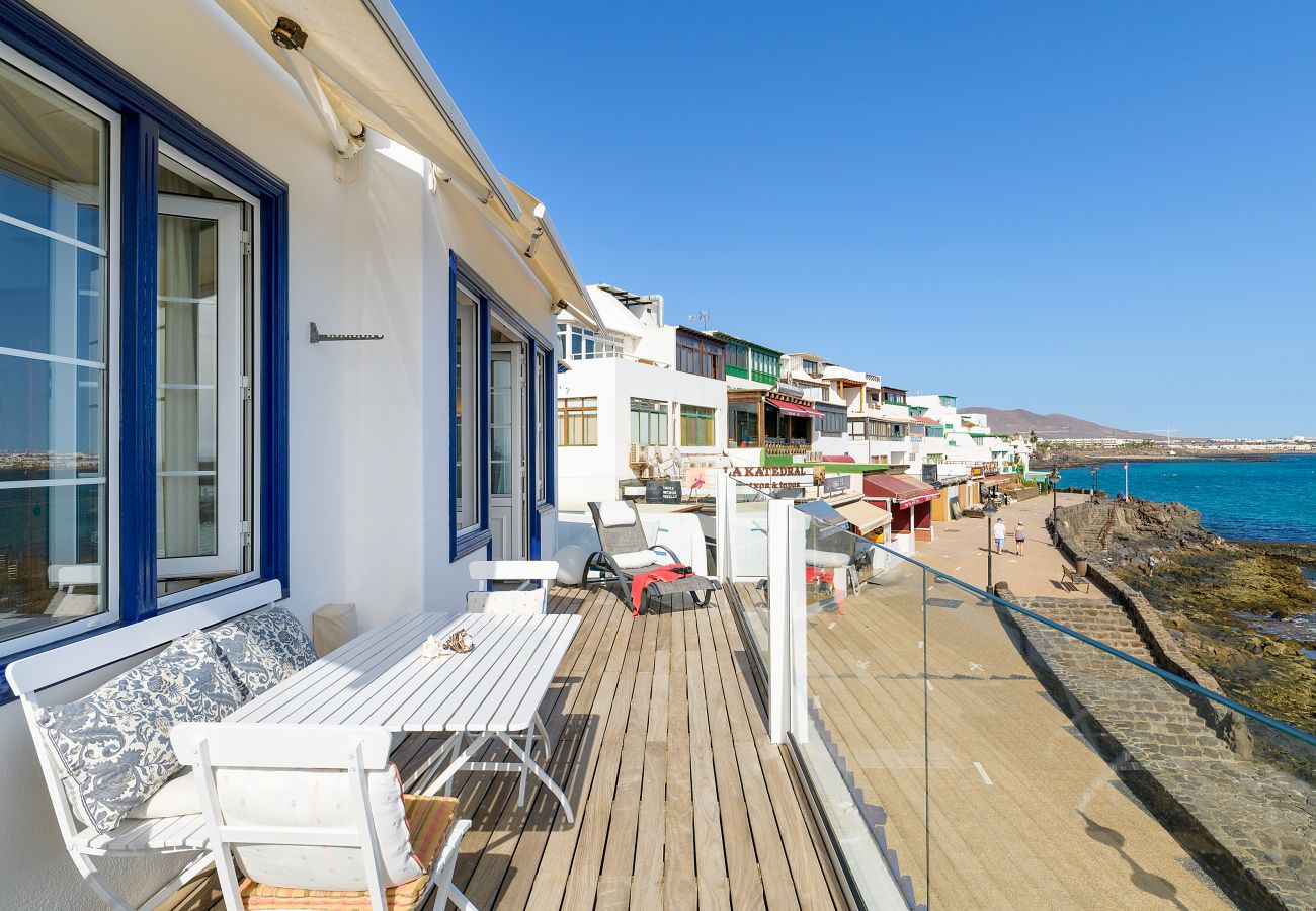 Apartamento en Playa Blanca - Casa Lola, 3 Dormitorios, Apartamento Vista Mar Playa Blanca Muelle